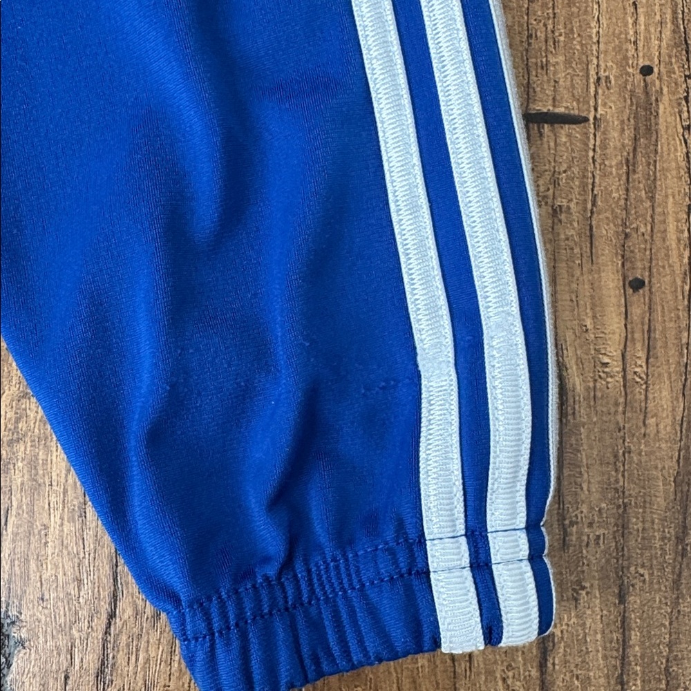 Adidas toddler track suit, royal blue, size 24 months - Picture 4 of 6